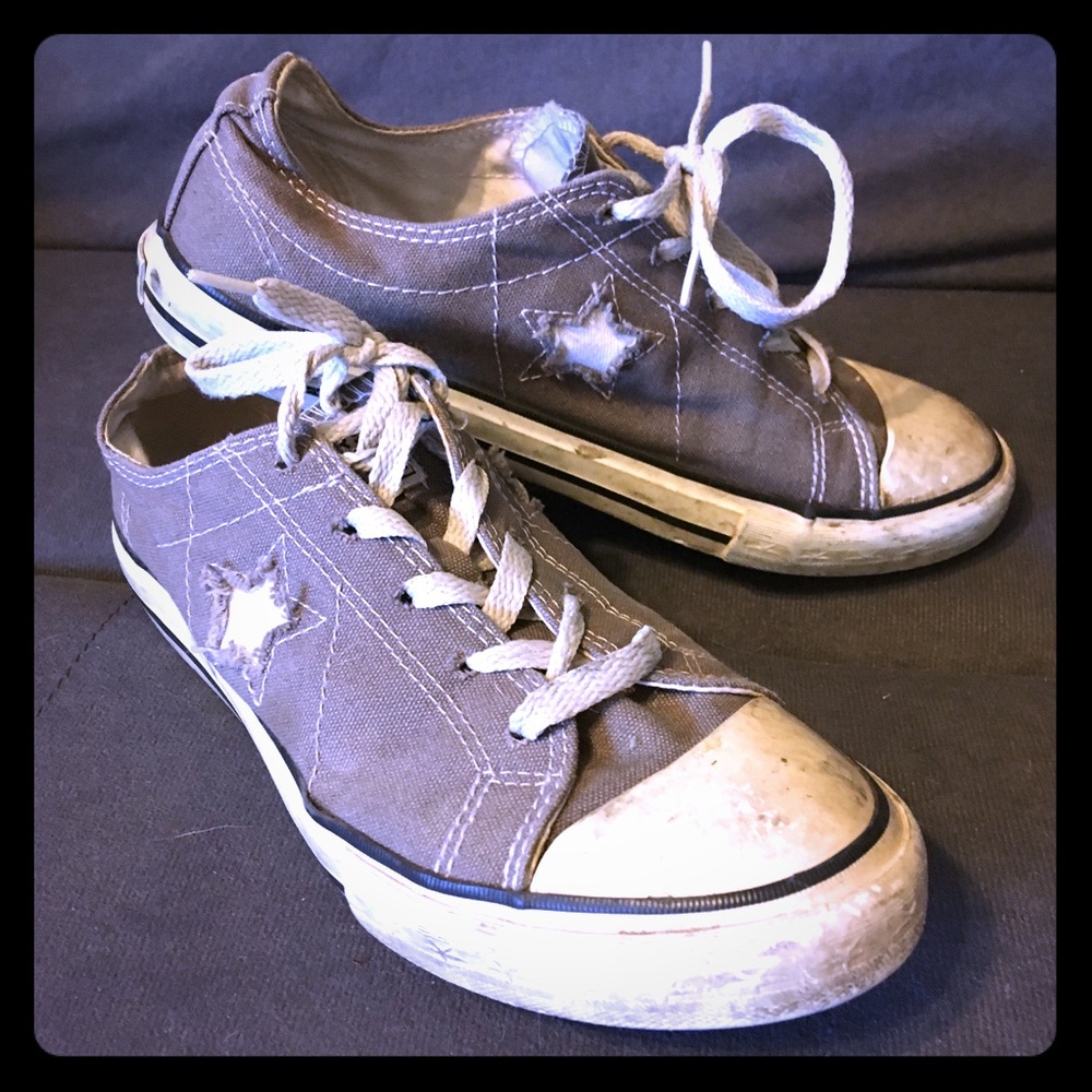 Gray⭐️Converse
